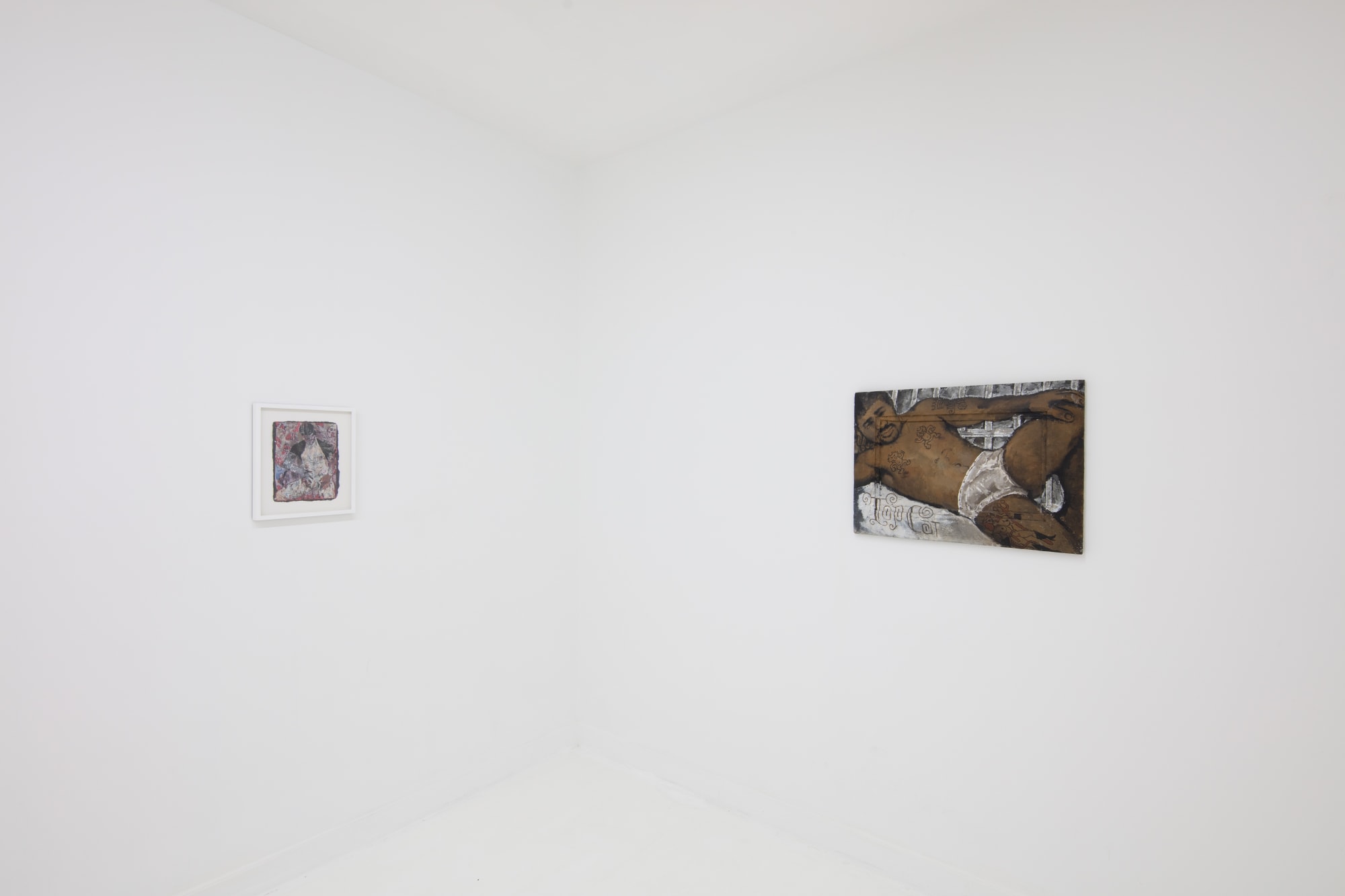 Right behind your eyes