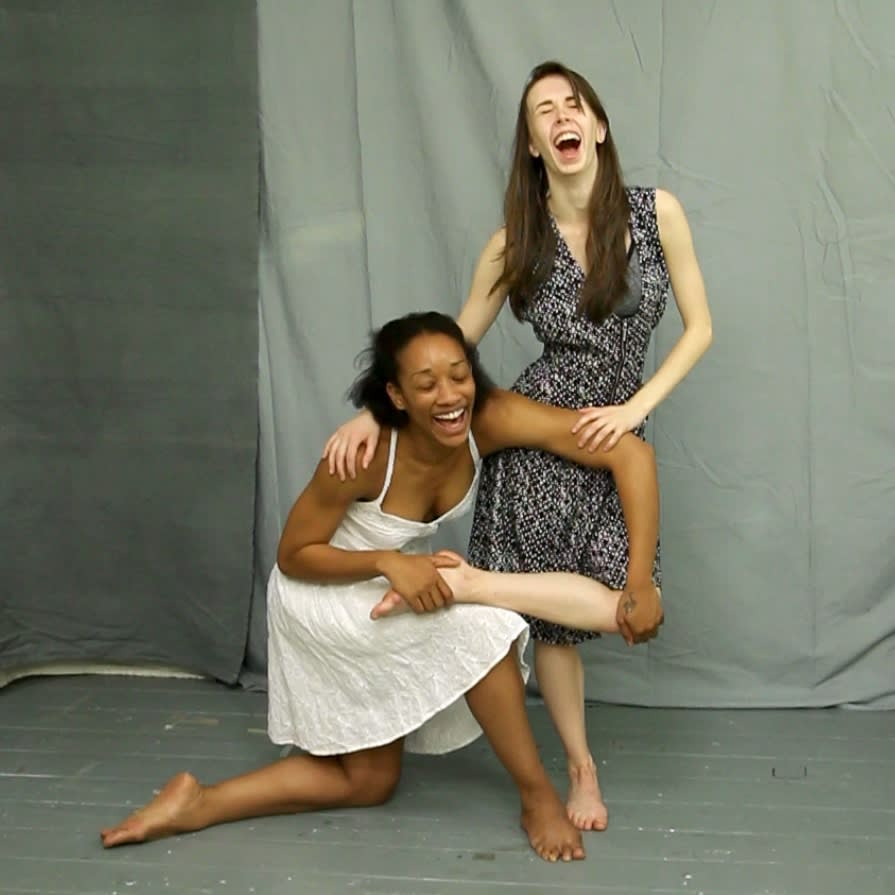 Krystal Lowe and Gwen Davies, 2017