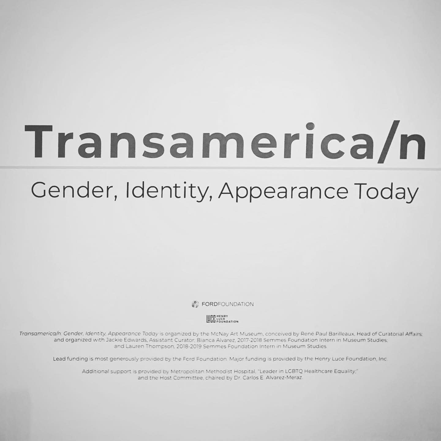 Andy Warhol: Portraits and Transamerica/n: Gender, Identity, Appearance Today