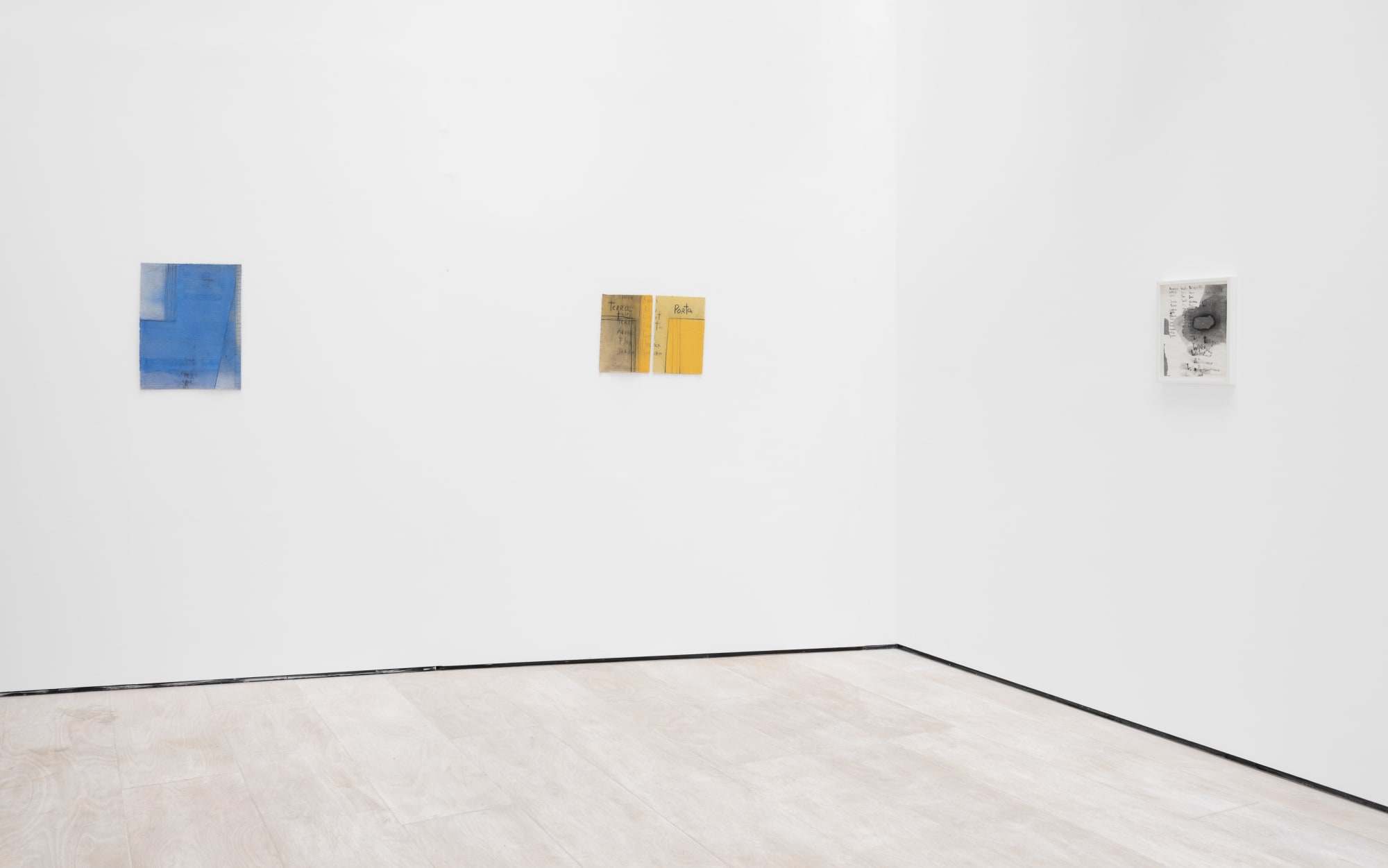 Installation view Karin Lambrecht : Winter. Cecilia Brunson Projects, London. (12 February - 30 April 2021) Photography by Eva Herzog