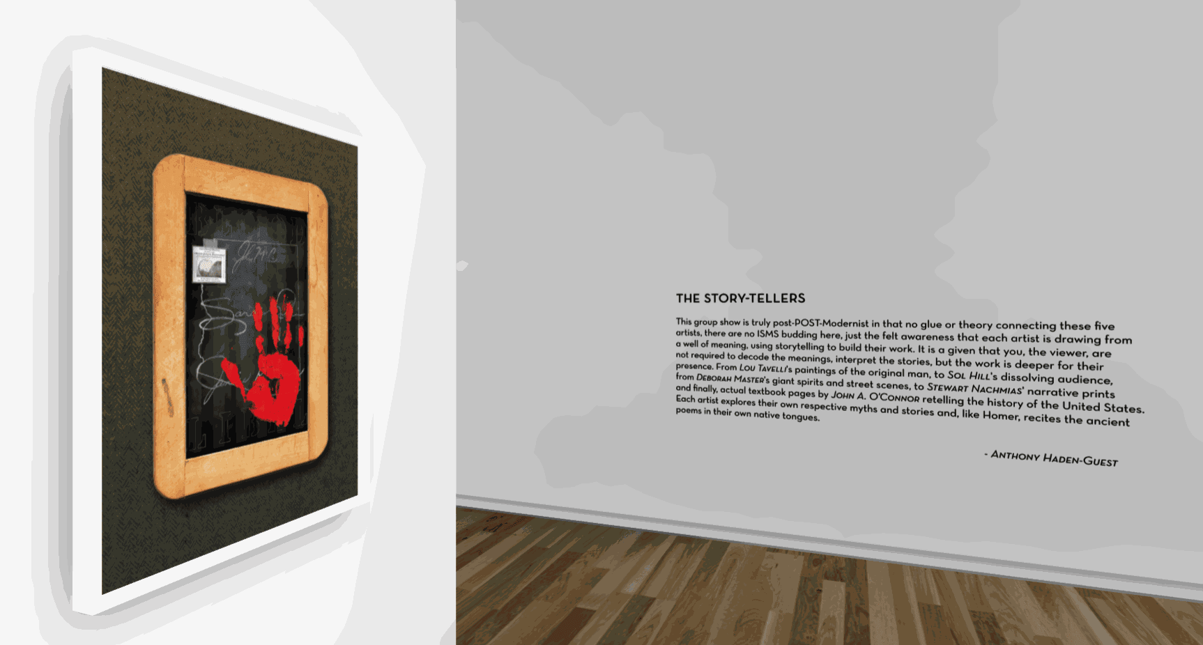 THE STORY-TELLERS curated by Anthony Haden-Guest