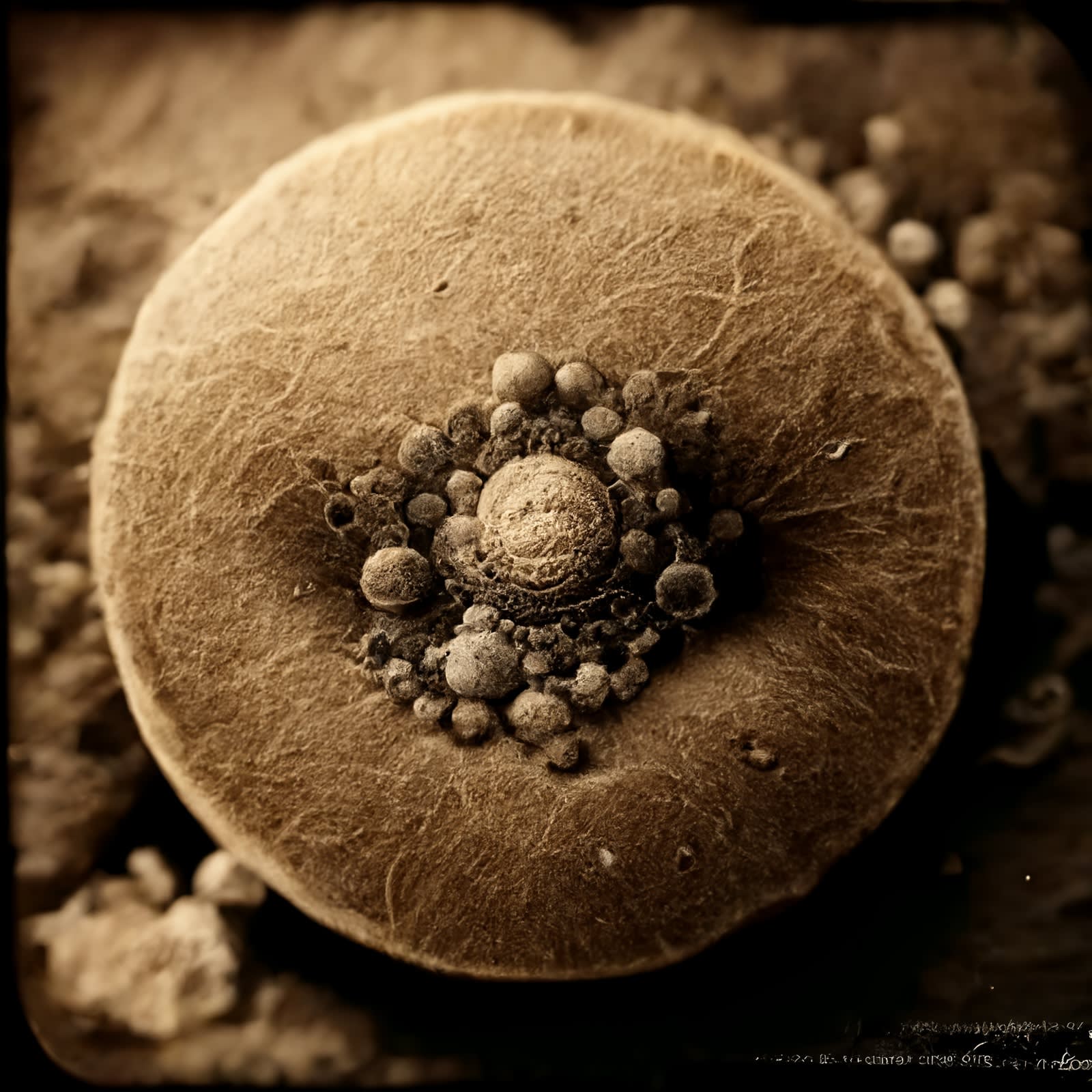 Micrographica Lambda, 2021 Archival pigment print on paper, 20x20 inches or glass and gold leaf, 10x10 inches