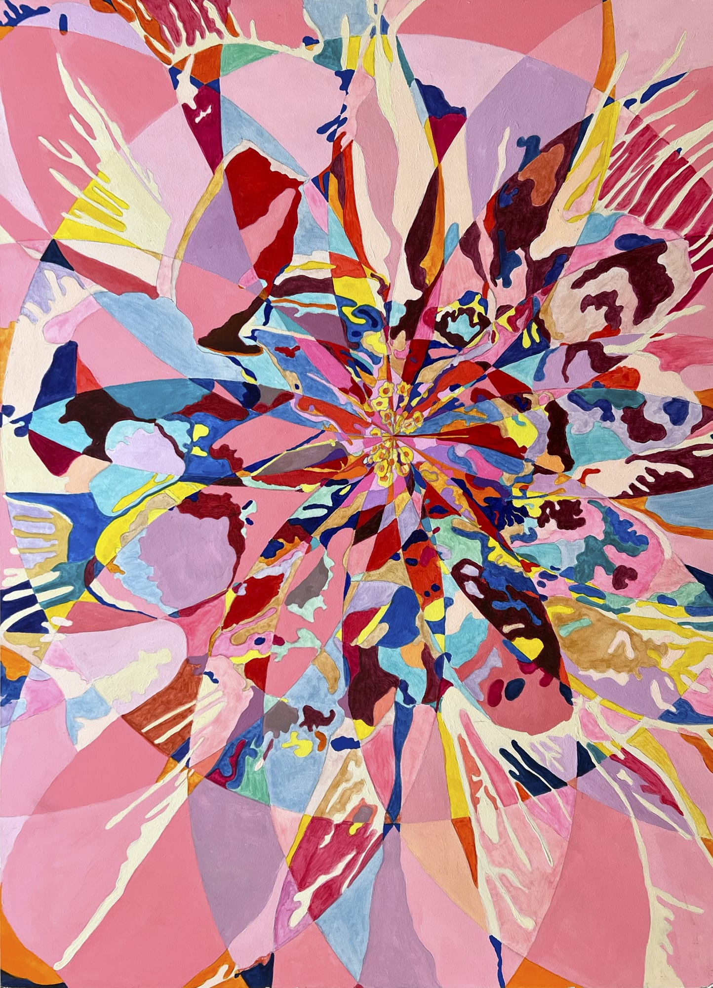 Breath of Life 6, 2022 Acrylic, 30 x 22 inches