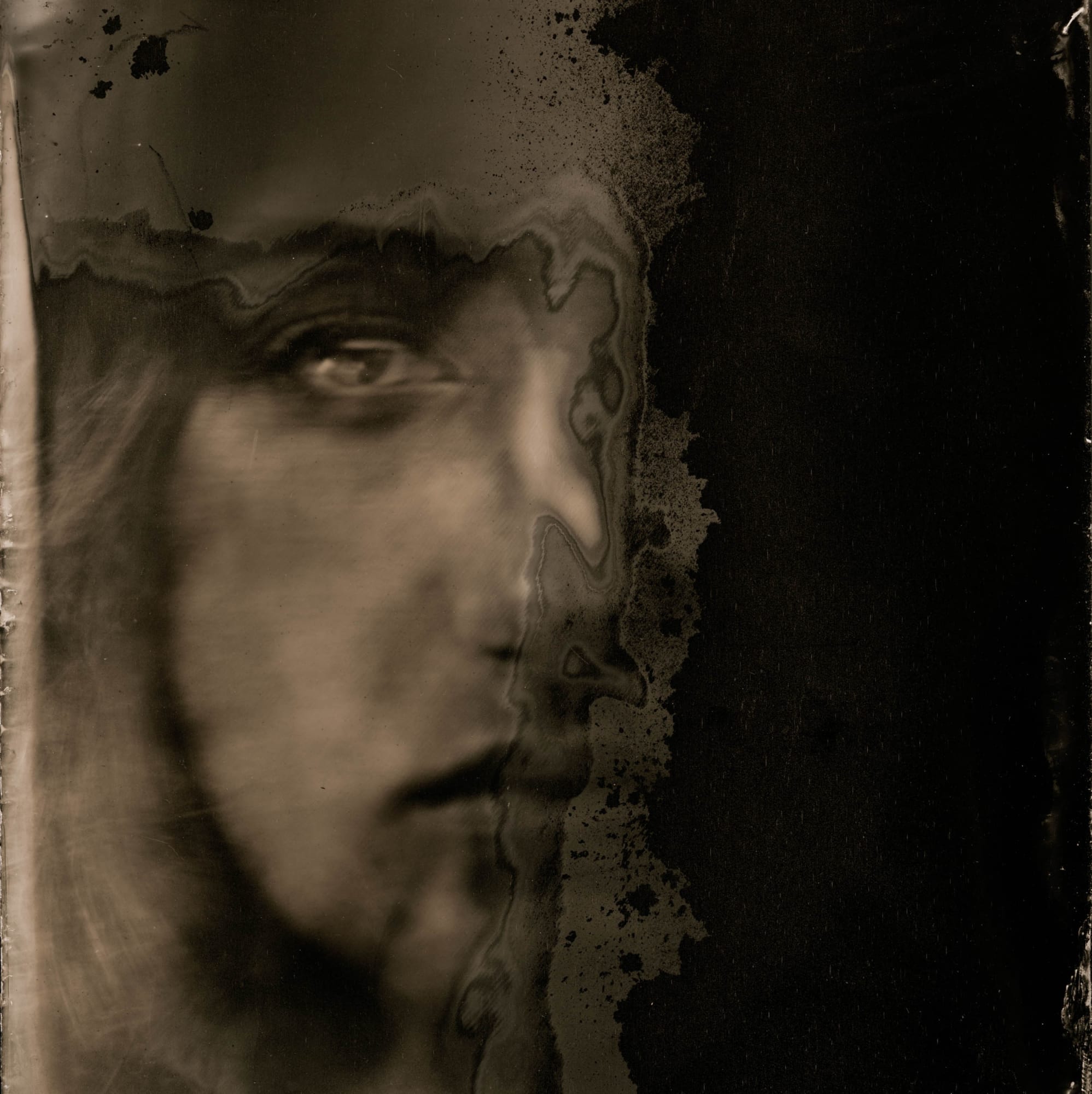 London Amara, Ishtar, 2018 Ambrotype original, archival pigment print, 40 x 40 inches