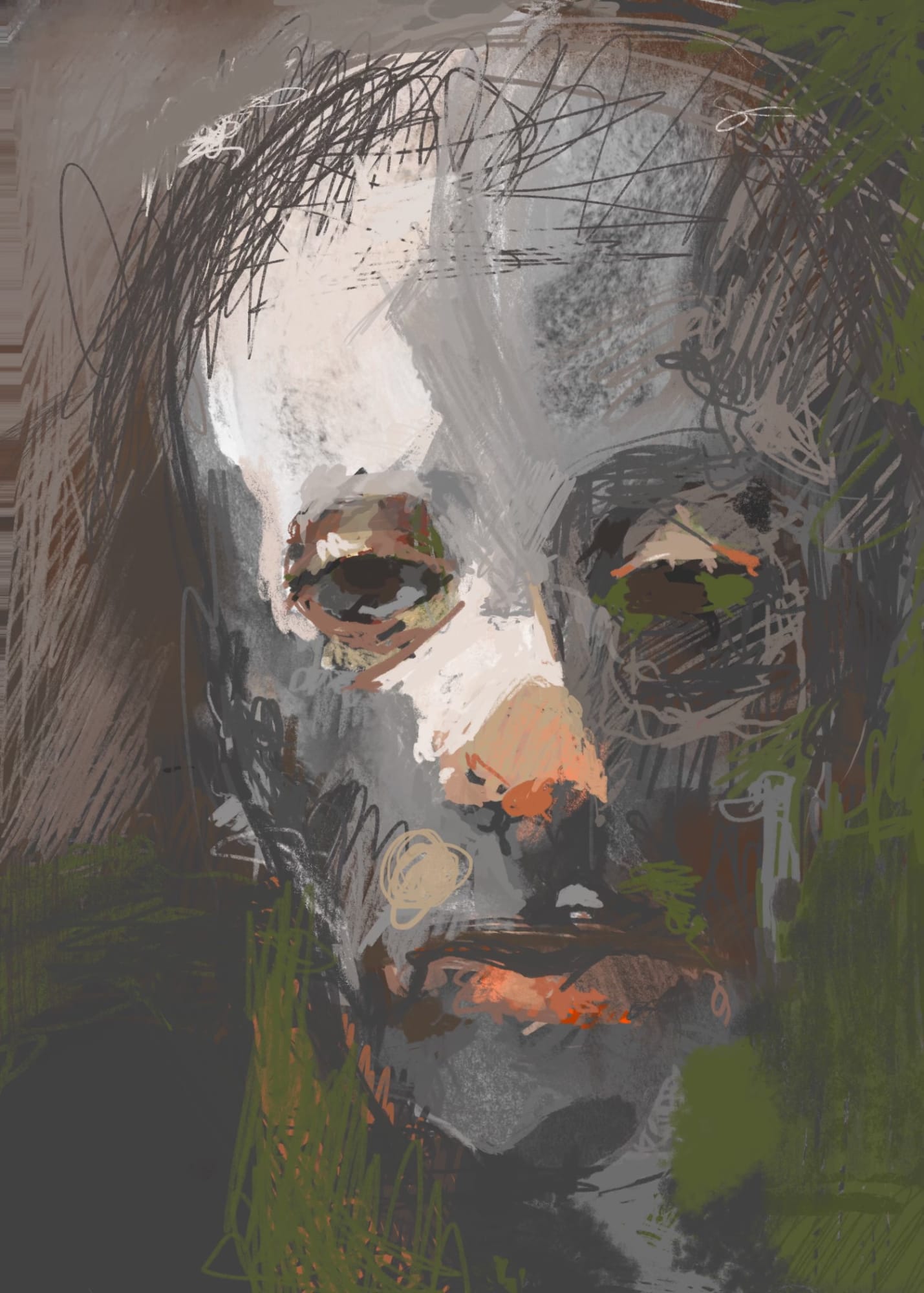 Digital Sketchbook, 2022 Archival Pigment Print, 25 x 18 inches