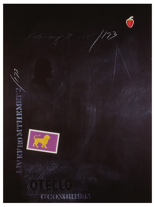 John A. O’Connor, Otello, 1985 Acrylic on board, 40 x 30 inches