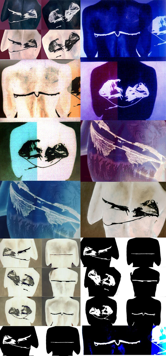 Muscle Movement Back I © Kaethe Kauffman 2021