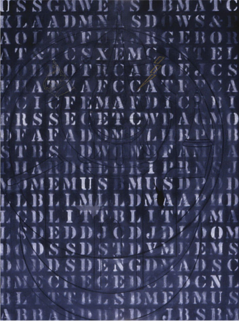 John A. O’Connor, New Ivory Tower, 2001 Acrylic on Sintra, 40 x 30 inches