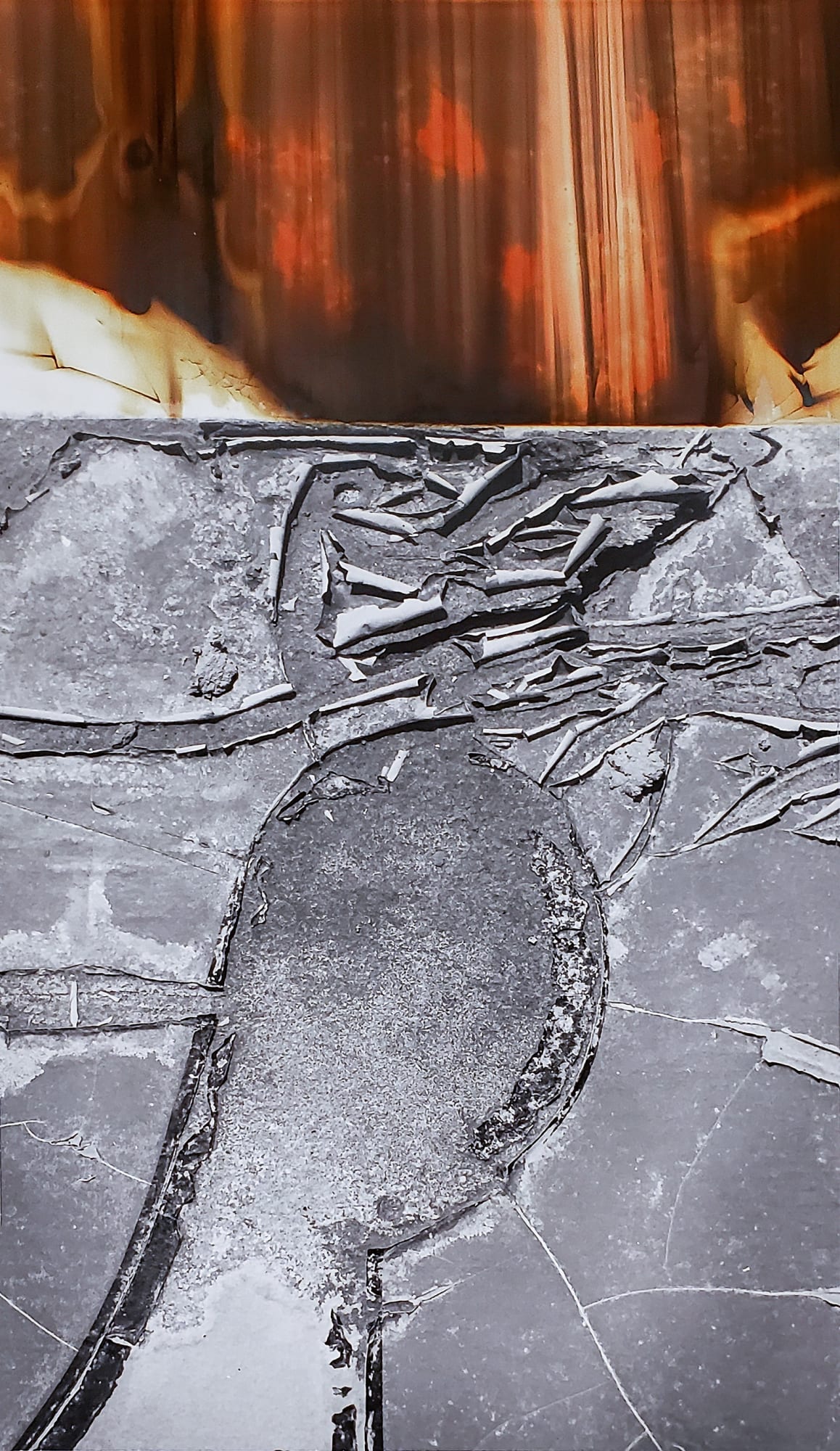 Nolan Preece, Contact Zone, 1987, Silver Gelatin 13x8 inches