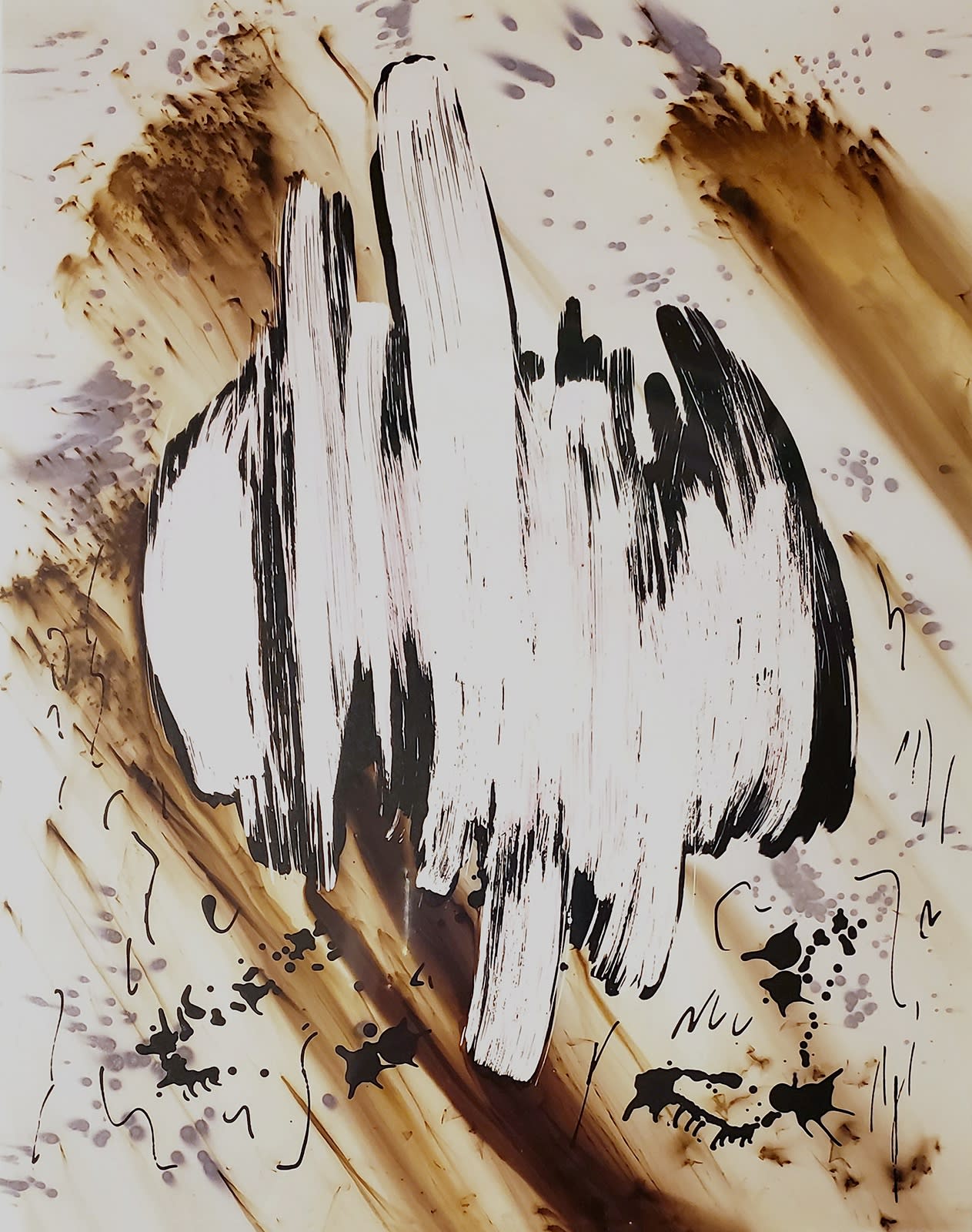 Nolan Preece, Phoenix, 1987, Gold toned silver gelatin, 10x8 inches