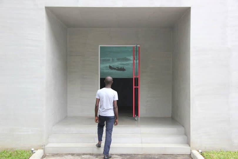 Exposition "Mécaniques des fluides" à la Galerie Cécile Fakhoury à Abidjan 2013