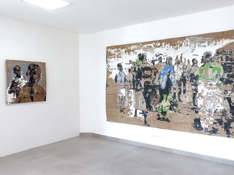 Exposition "Brobrosseurs" à la Galerie Cécile Fakhoury à Dakar 2018 © Armand Boua