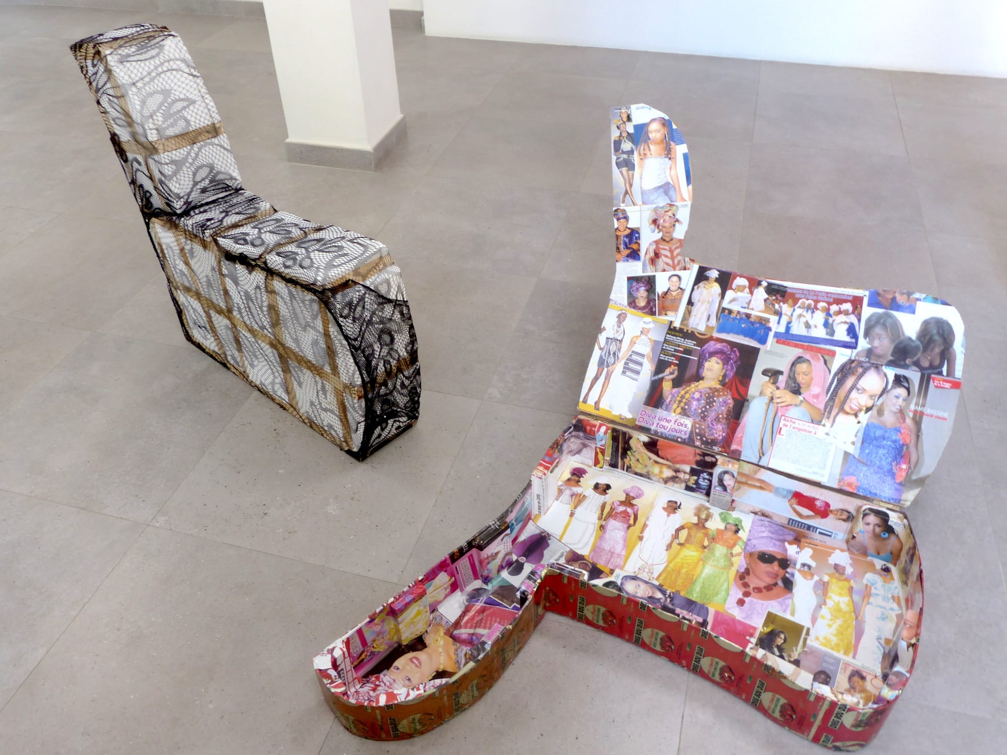 Vox Ouezzin, Galerie Cécile Fakhoury - Dakar 2018 © Cheikh Ndiaye