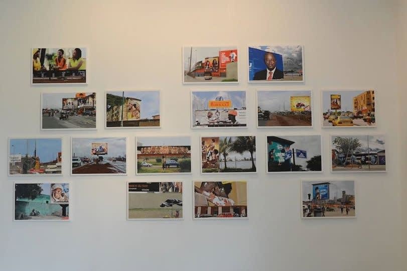 Exposition "Espace à louer" à la Galerie Cécile Fakhoury à Abidjan 2014 © Virginia Ryan
