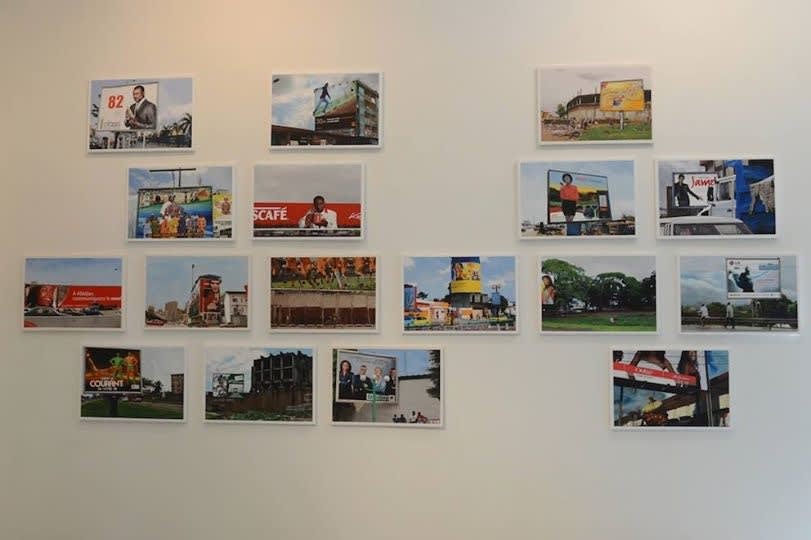 Exposition "Espace à louer" à la Galerie Cécile Fakhoury à Abidjan 2014 © Virginia Ryan