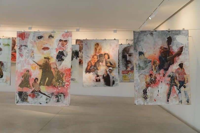 Exposition "Espace à louer" à la Galerie Cécile Fakhoury à Abidjan 2014 © Virginia Ryan