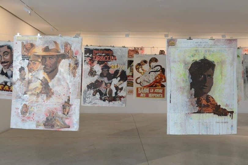 Exposition "Espace à louer" à la Galerie Cécile Fakhoury à Abidjan 2014 © Virginia Ryan