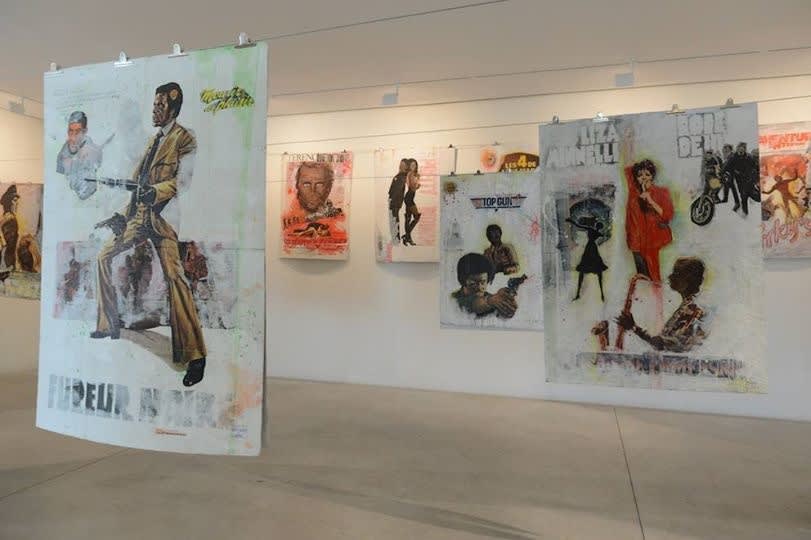 Exposition "Espace à louer" à la Galerie Cécile Fakhoury à Abidjan 2014 © Virginia Ryan