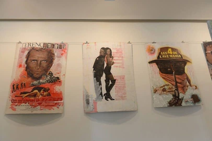 Exposition "Espace à louer" à la Galerie Cécile Fakhoury à Abidjan 2014 © Virginia Ryan