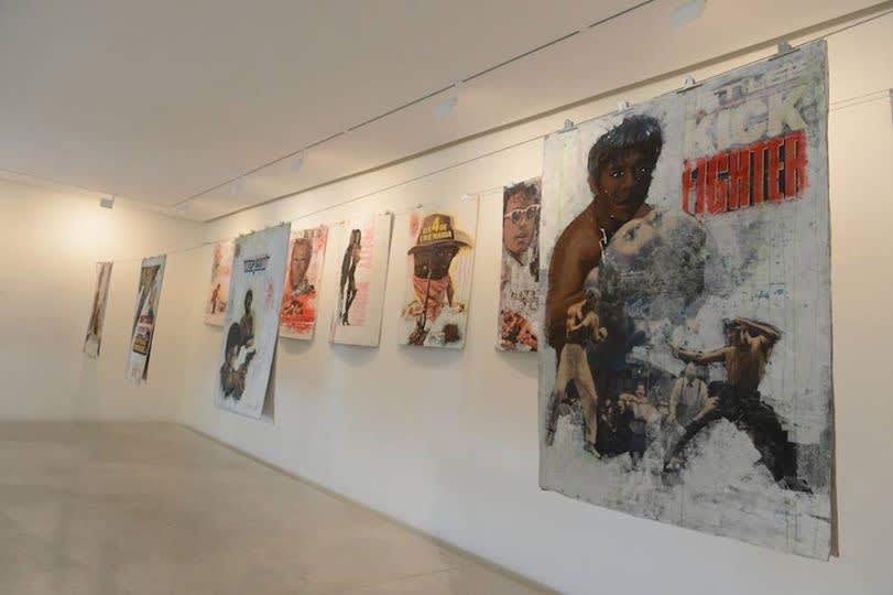 Exposition "Espace à louer" à la Galerie Cécile Fakhoury à Abidjan 2014 © Virginia Ryan