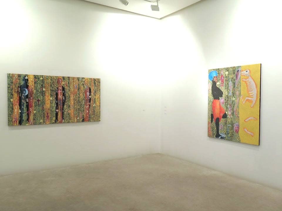 Exposition "Kings of the new cities" à la Galerie Cécile Fakhoury à Abidjan 2017 © Kassou Seydou