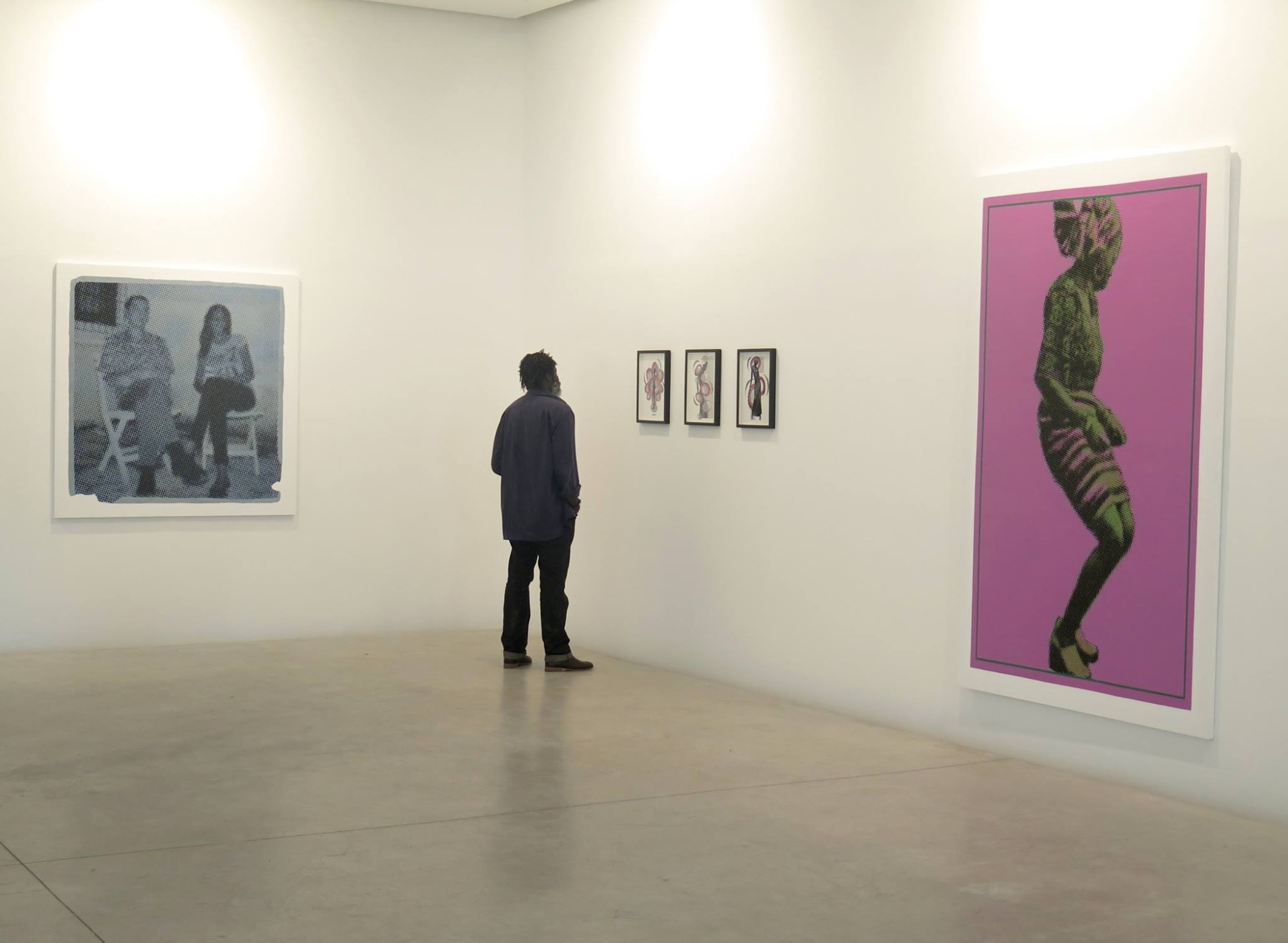 Exposition "Que reste t-il de nos amours ?" à la Galerie Cécile Fakhoury à Abidjan 2017 © Vincent Michéa