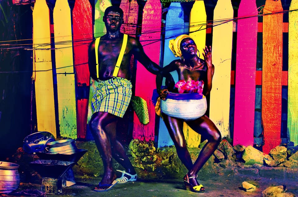 Marmitte Mousso #1, 2012, impression photographique montée sur caisson lumineux © Paul Sika