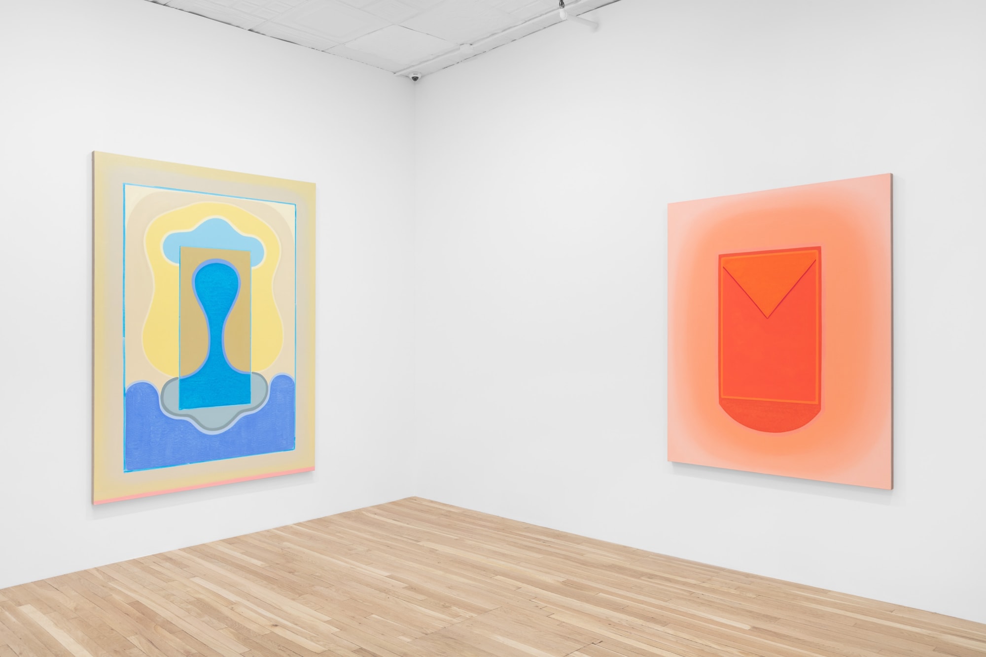 Lily Stockman, The Tilting Chair, 2023, installation view, Charles Moffett, New York