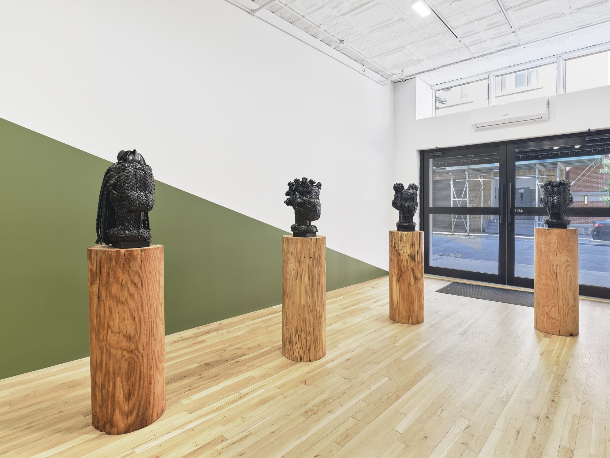 Kim Dacres, Measure Me in Rotations, 2023, installation view, Charles Moffett, New York