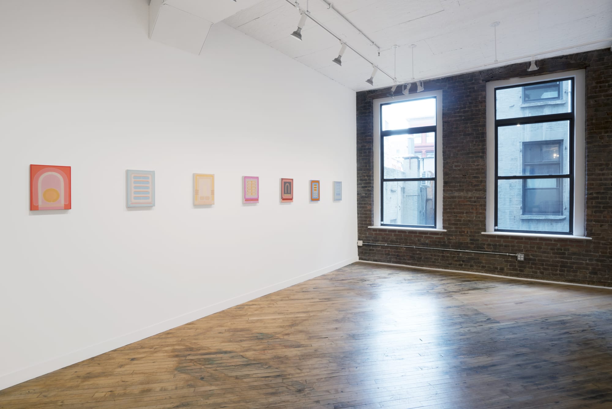 Lily Stockman, Loquats, 2018, installation view, Charles Moffett, New York