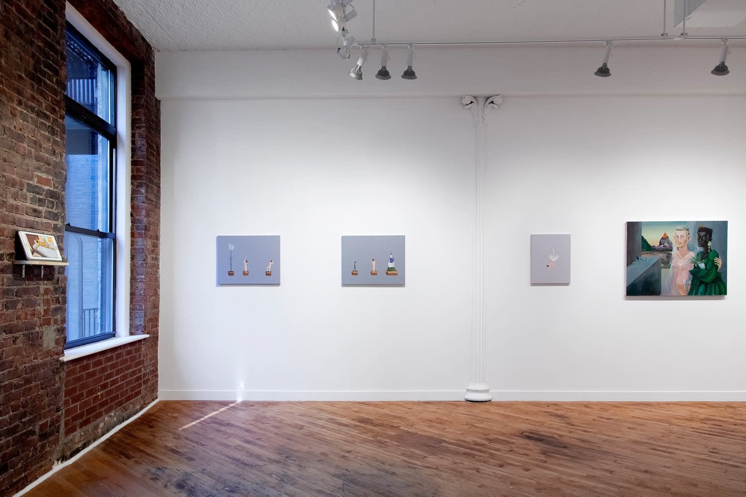 Alleviators, 2018, installation view, Charles Moffett, New York
