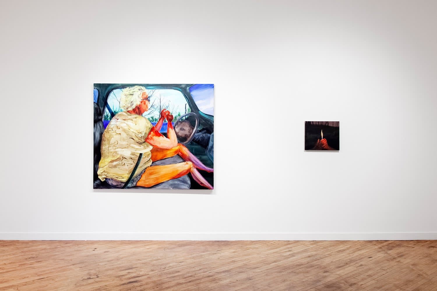 Alleviators, 2018, installation view, Charles Moffett, New York