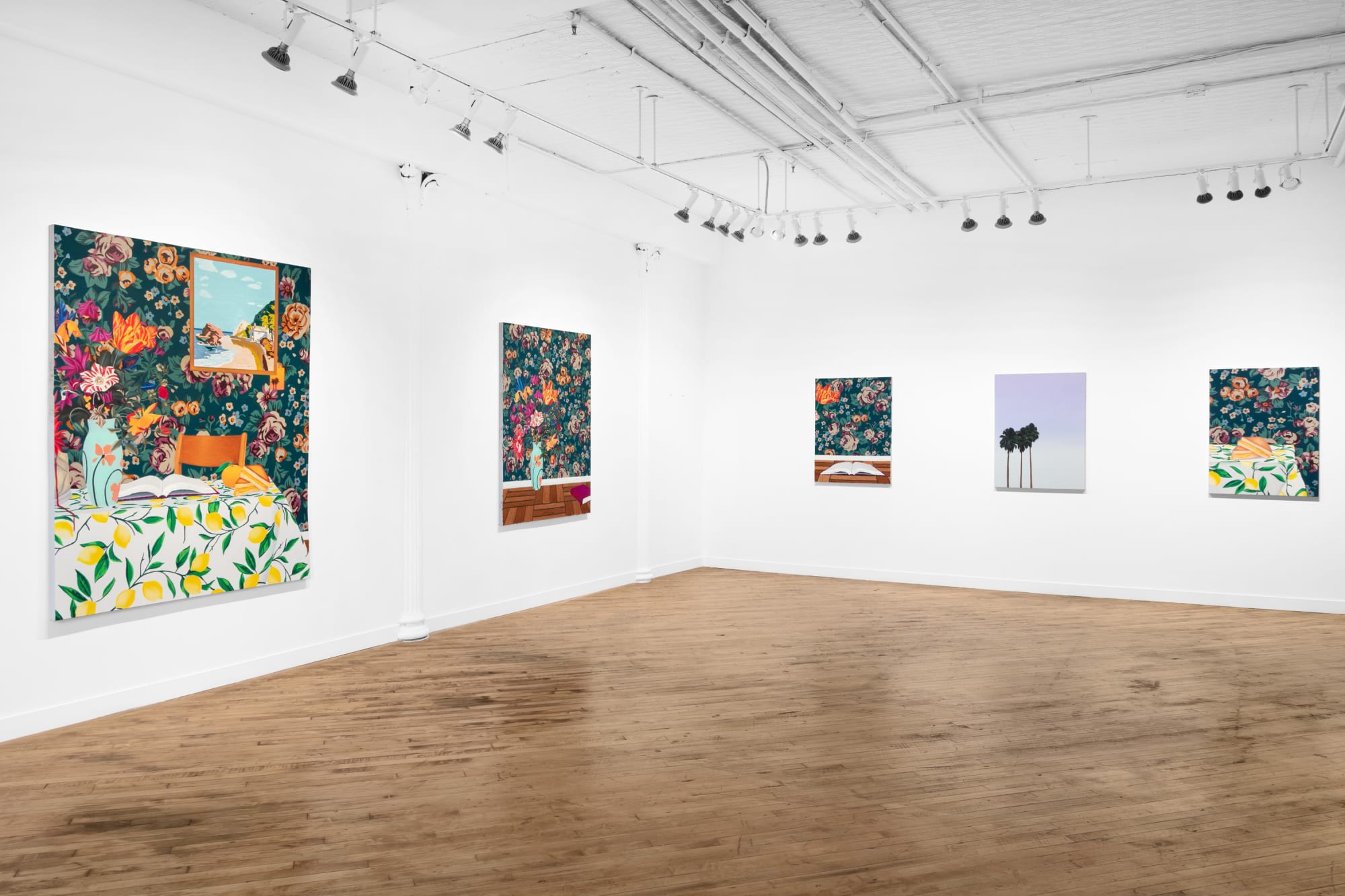 Alec Egan, Pets, 2019, installation view, Charles Moffett, New York
