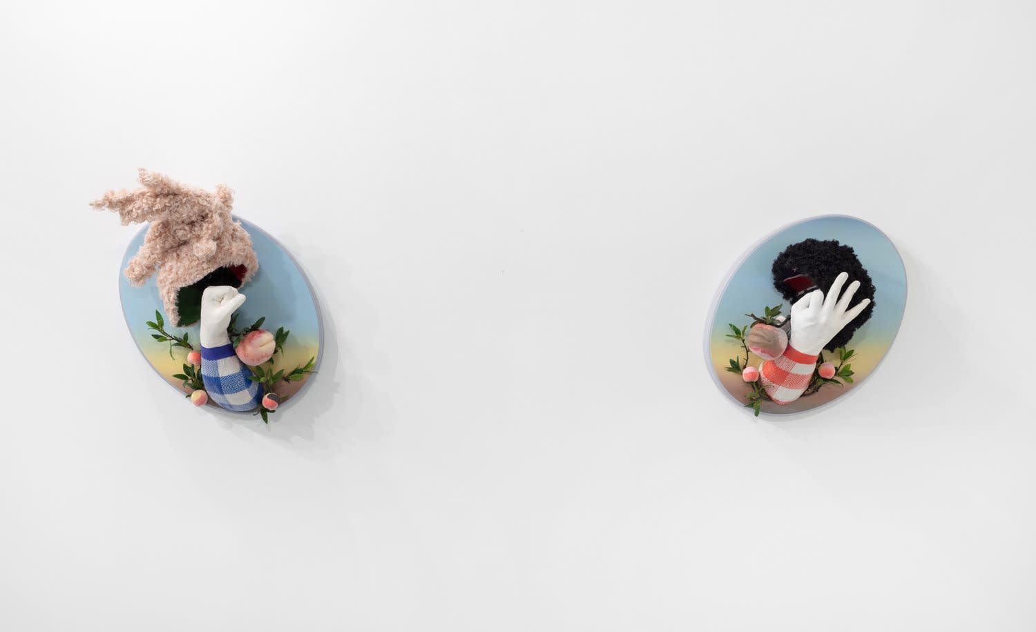 Miguel Ángel Payano Jr., 2021, installation view, Charles Moffett, New York