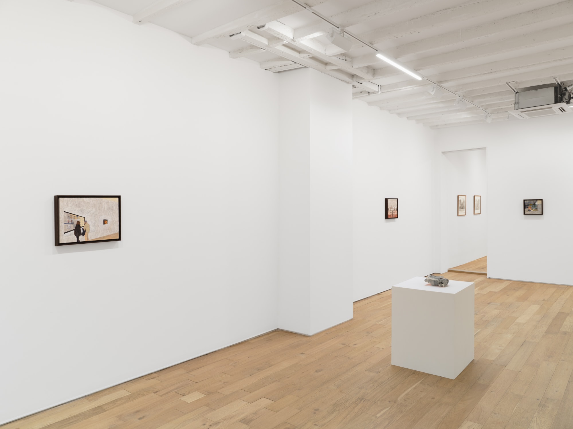 C'naan Hamburger, Vanitas, Installation View, Charles Moffett, New York, 2024