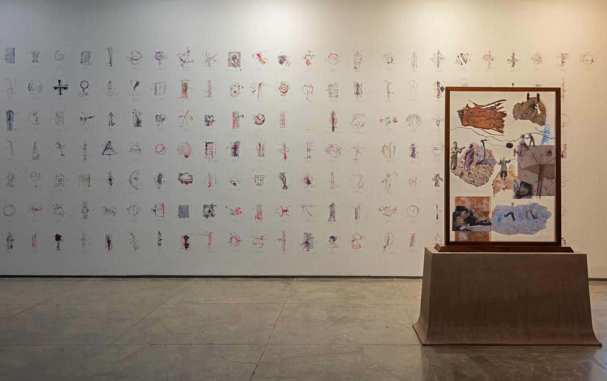 Jitish Kallat, Otherwhile, install view