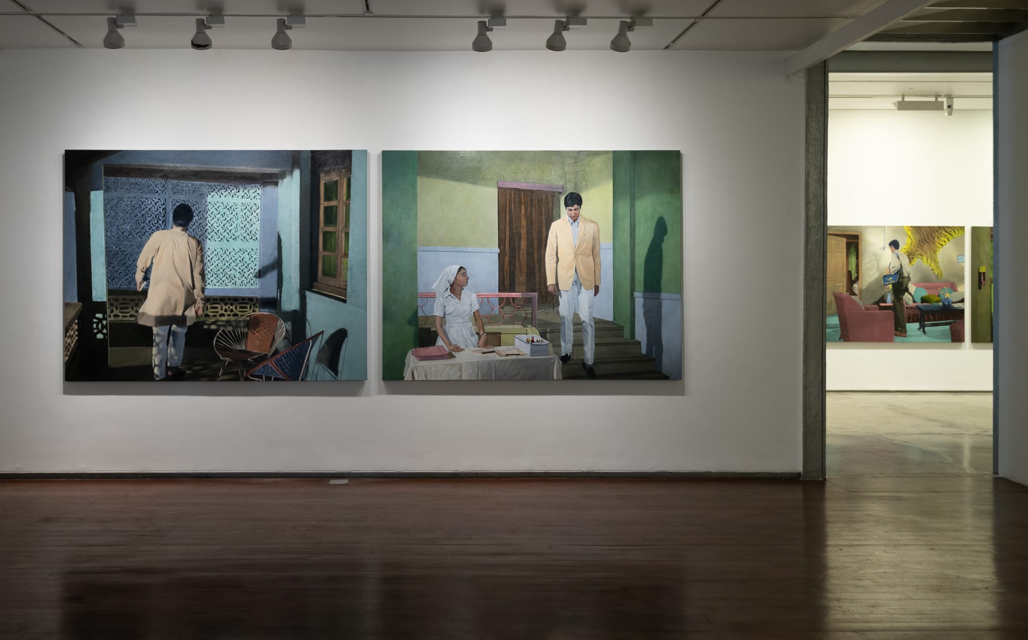 Dr. Banerjee in Dr. Kulkarni's Nursing Home and Other Paintings 2020-2022