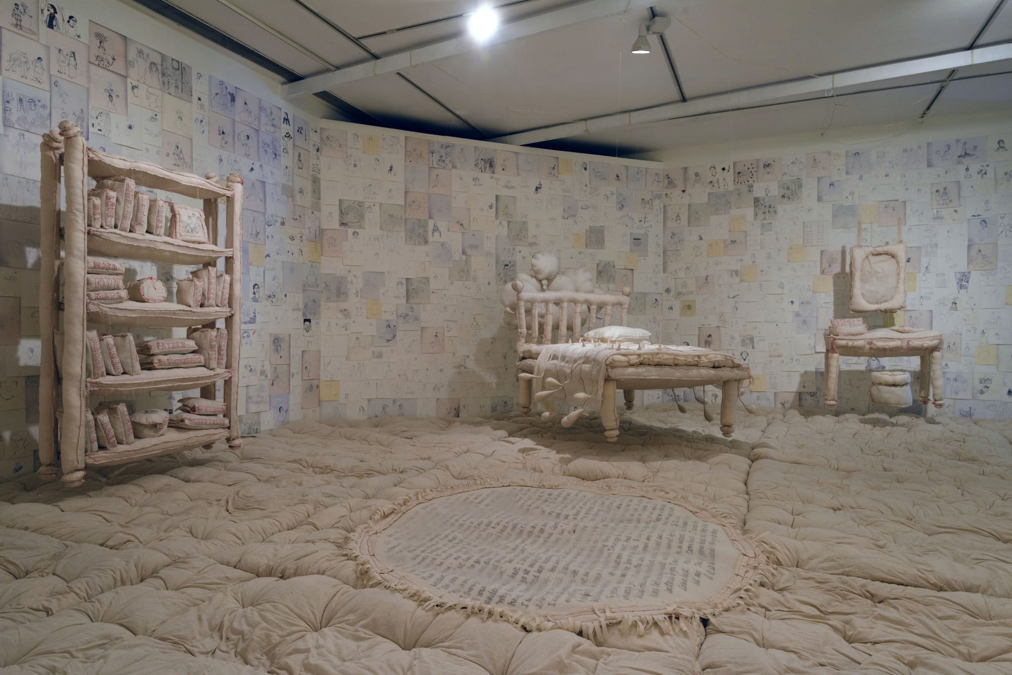 Dhruvi Acharya After the Fall, display view, 2016