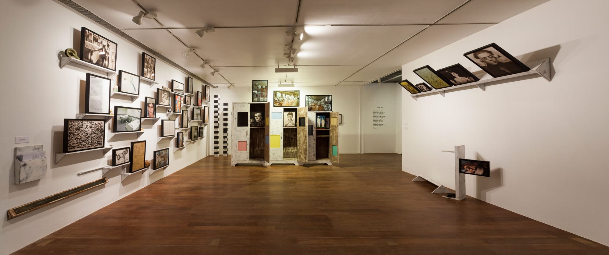 Aesthetic Bind: Cabinet Closet Wunderkammer, display view, 2014
