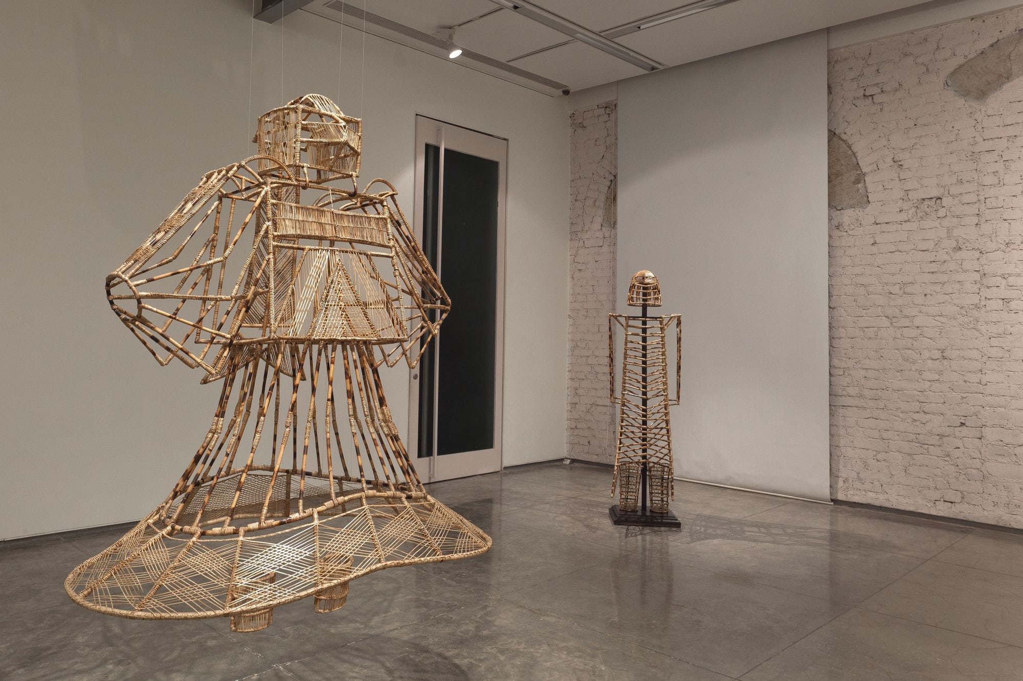Shakuntala Kulkarni Of Bodies, Armour and Cages, display view, 2012