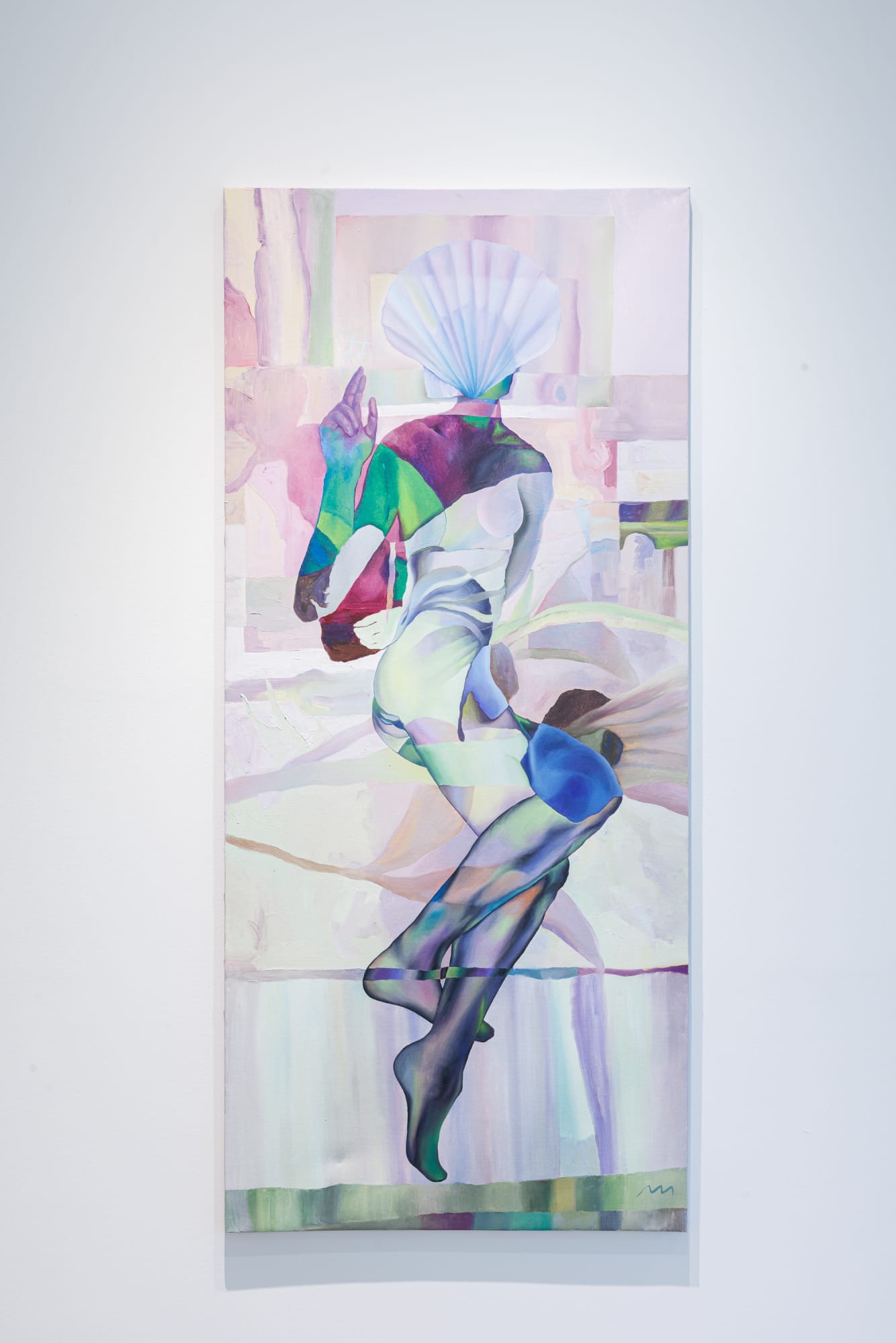 Trendsetter 2023 Oil on canvas 80 x 180