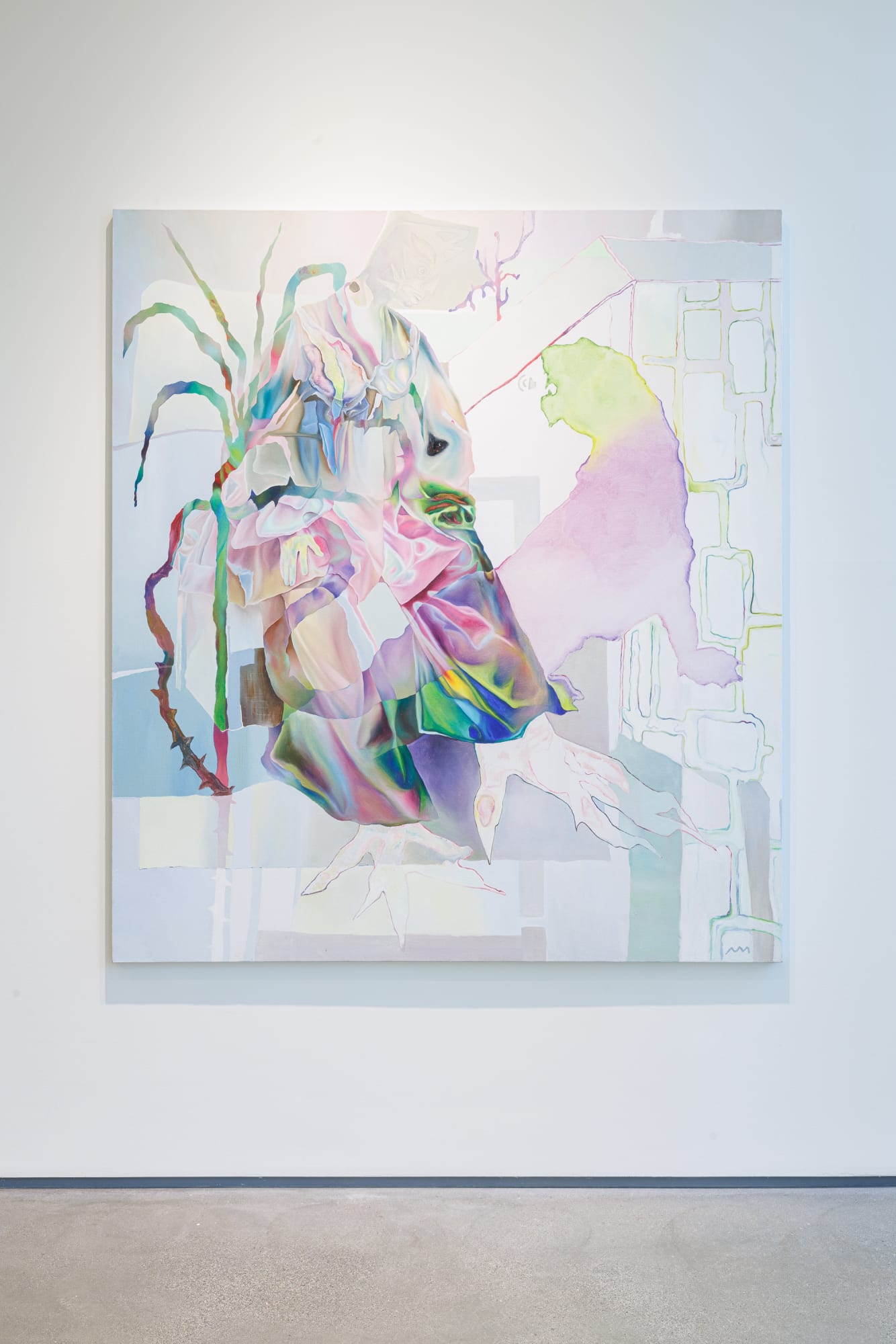 Netizen 2023 Oil on canvas 160 x 180