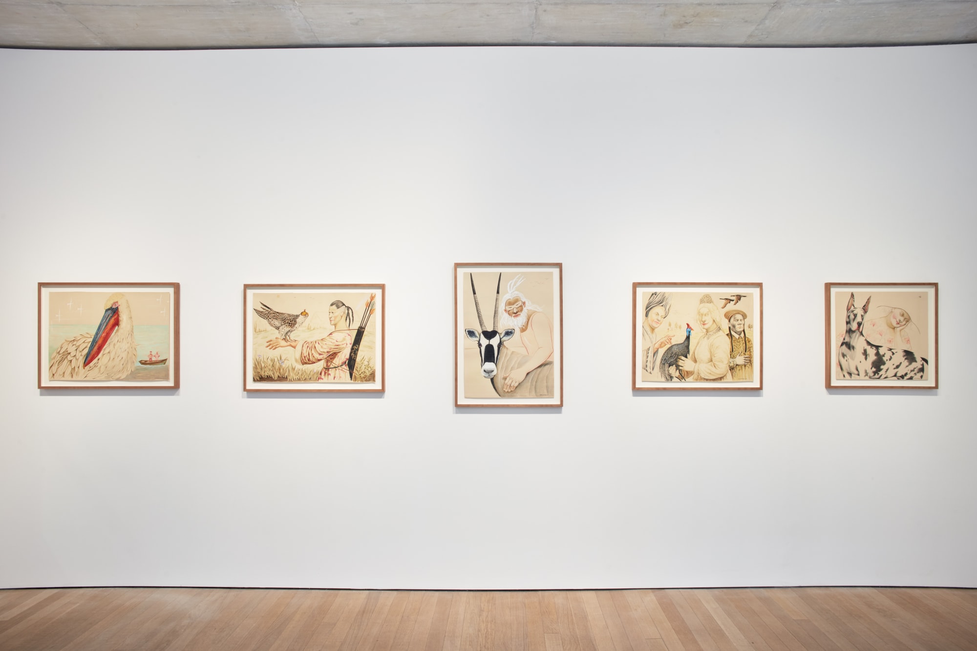 CH64 Gallery presentation of Niniko Morbedadze at Frieze No.9 Cork Street Installation shot by Robert Glowacki