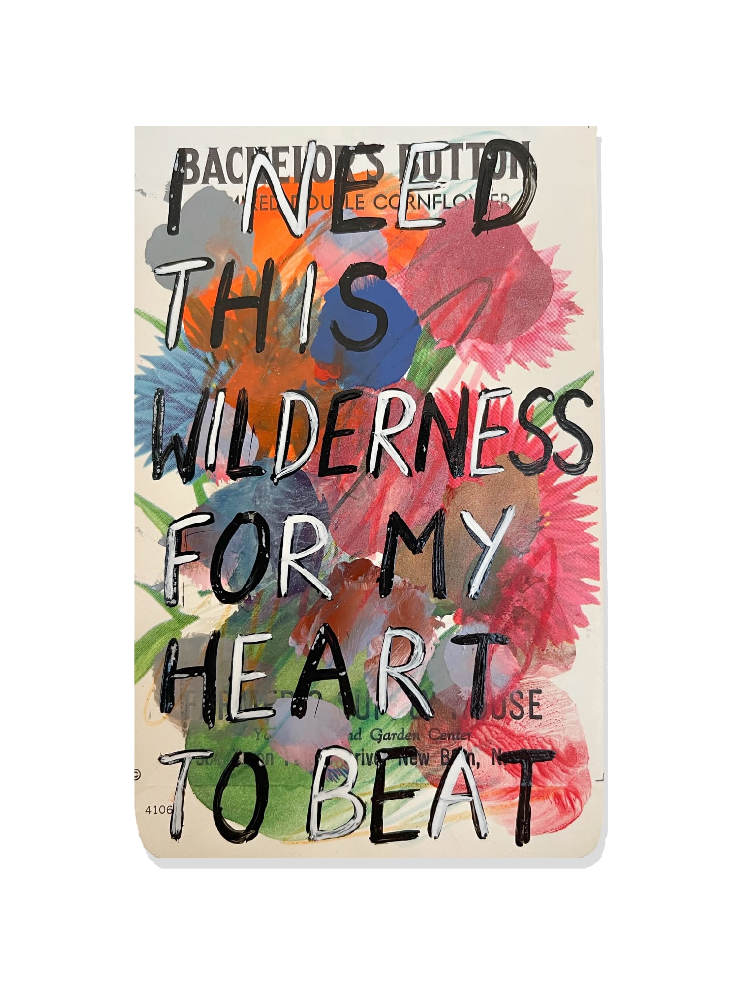 Adam Bridgland, I need this wilderness for my heart to beat, 2021