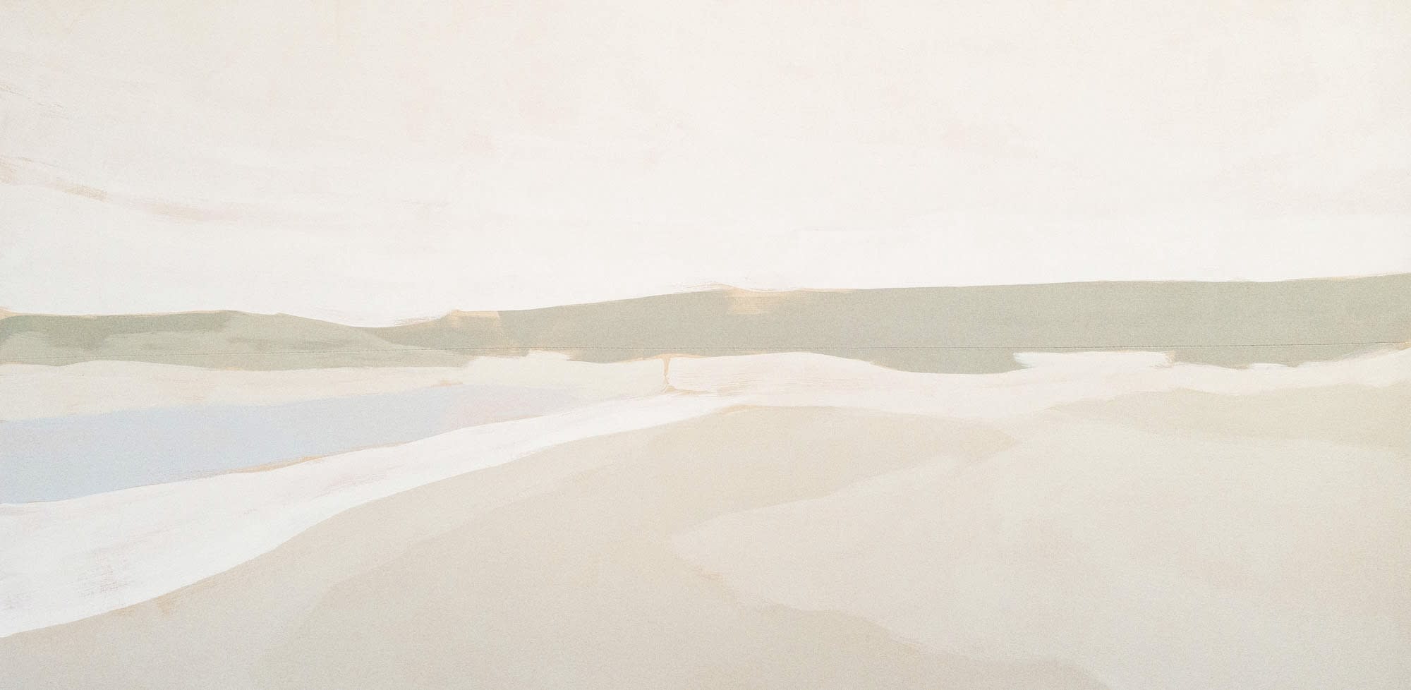 Sarah Woods, Along the Coast Towards Gwynver, 2023