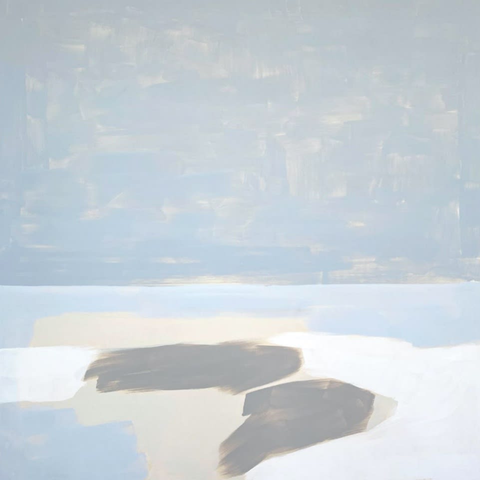 Sarah Woods, WARM BLUE SKY AND ROCKS, ST IVES, 2022