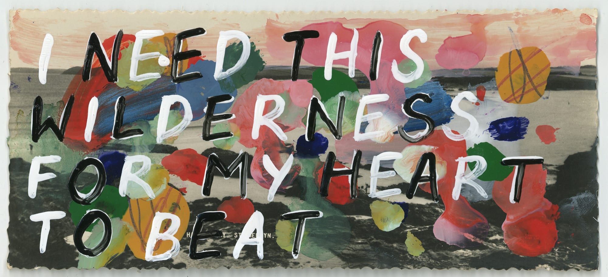 Adam Bridgland, I NEED THIS WILDERNESS FOR MY HEART TO BEAT, 2023