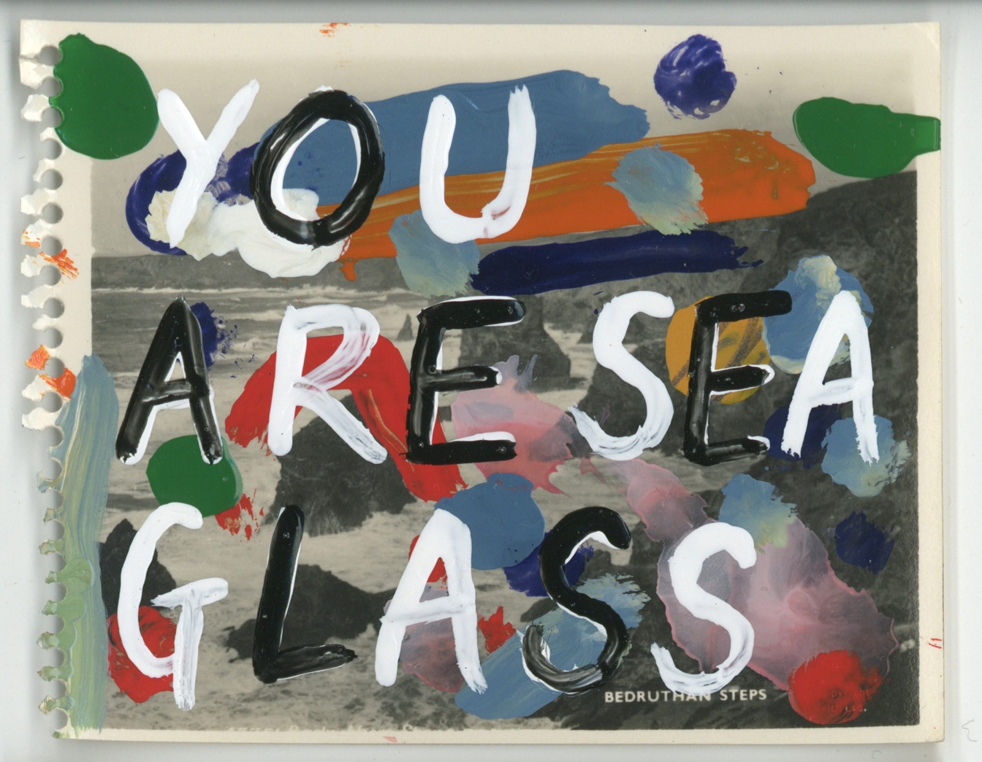 Adam Bridgland, YOU ARE SEA GLASS, 2023