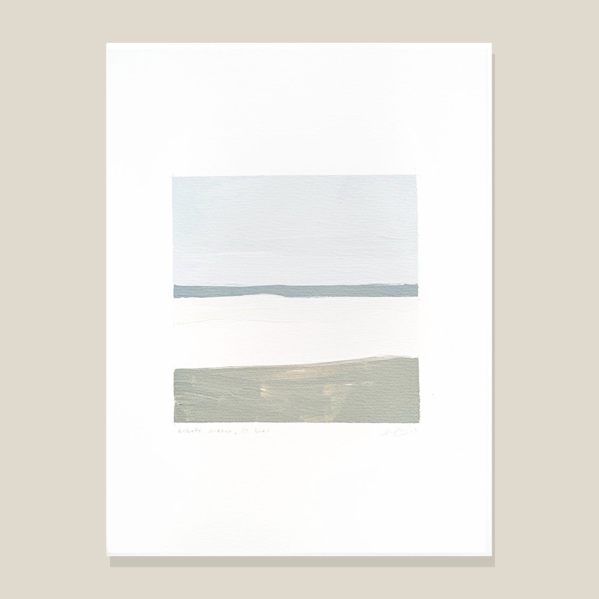 Sarah Woods, White Water, St Ives