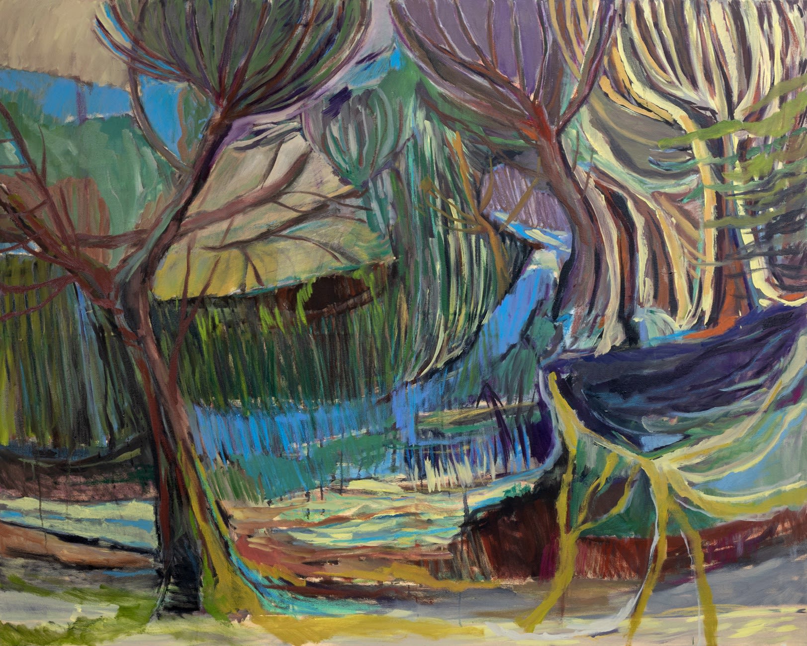 Lee Johnson, Walking the River, 2023